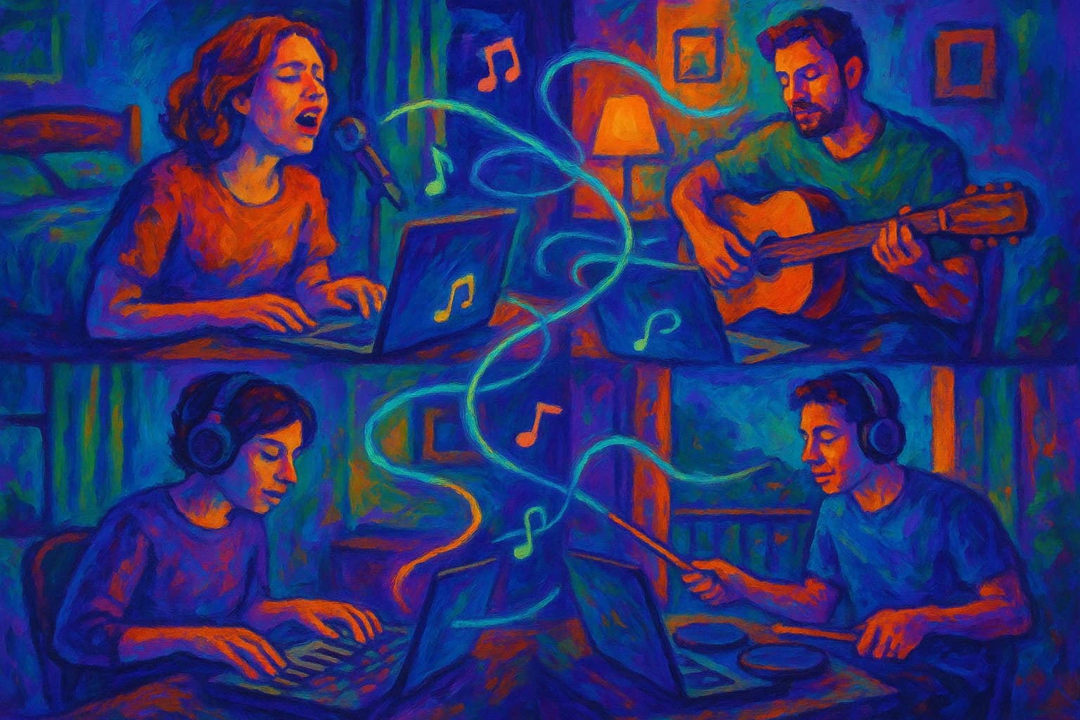 How to Jam Online with Friends